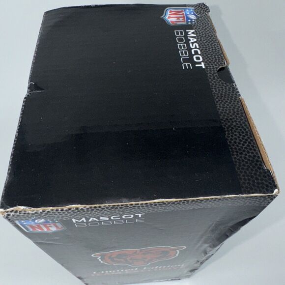 SEALED L.E. NFL Chicago Bears Staley Da Bear Mascot Bobble Head 414/612 Numbered - Picture 6 of 8